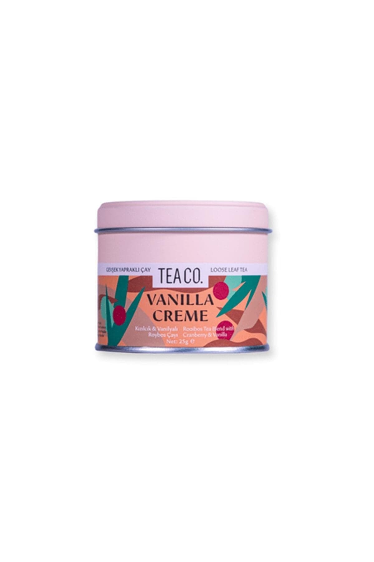 TEA CO. Vanilla Creme 25gr Teneke Kutu