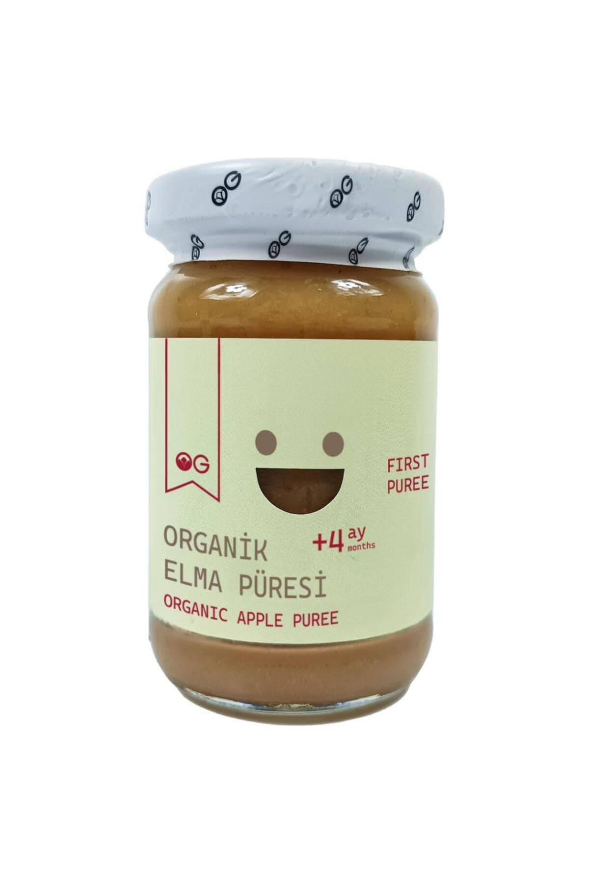 OG Organik Elma Püresi 100 Gr +4 Ay