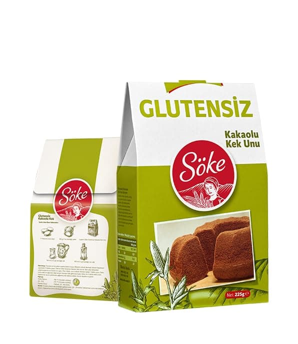 SÖKE Glutensiz Kakaolu Kek Unu 225 gr