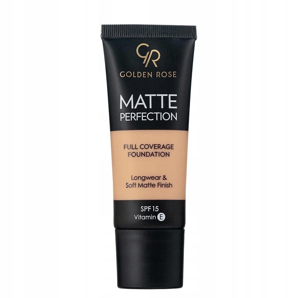 Golden Rose Matte Perfection Foundation - Natural 07 - Yoğun Kapatıcı Mat Fondöten