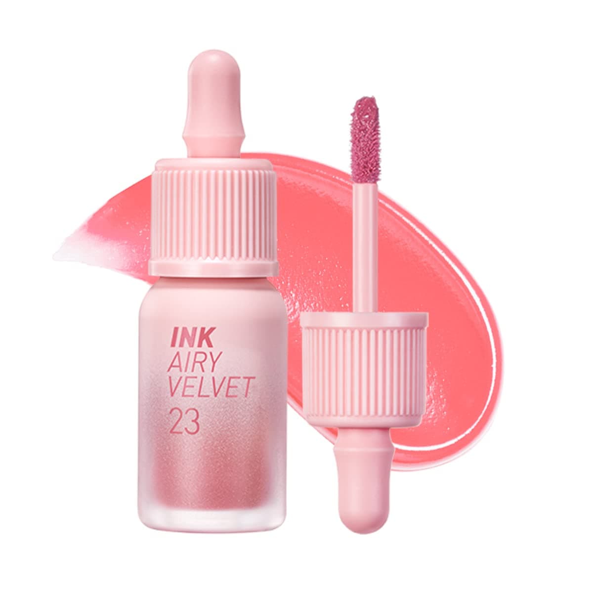 Peripera Uzun Süre Kalıcı Hafif Formüllü, Kadife Bitişli Tint Peripera Ink Airy Velvet(23 In The Peachlight)
