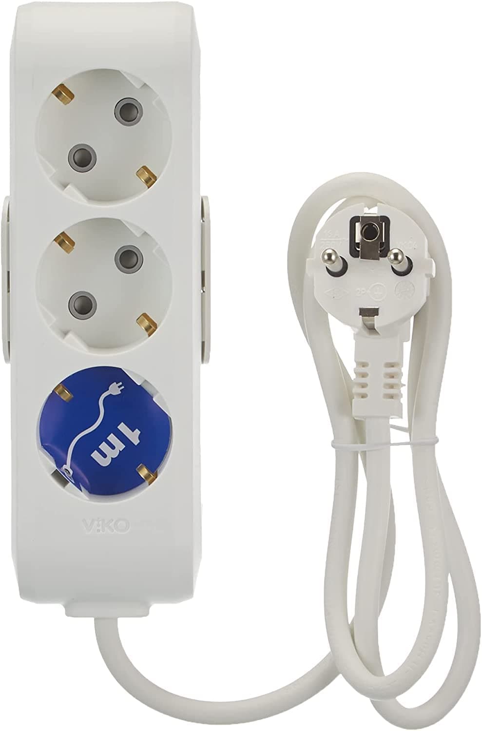Viko Multi-Let Üçlü Priz Topraklı Kablolu Çocuk Korumalı 1 Mt