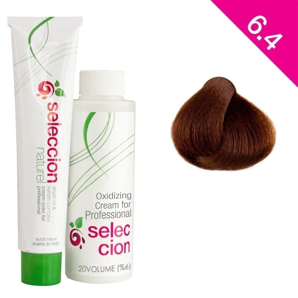 Seleccion Naturel Color 60 ml 6.4 Koyu Kumral Bakır