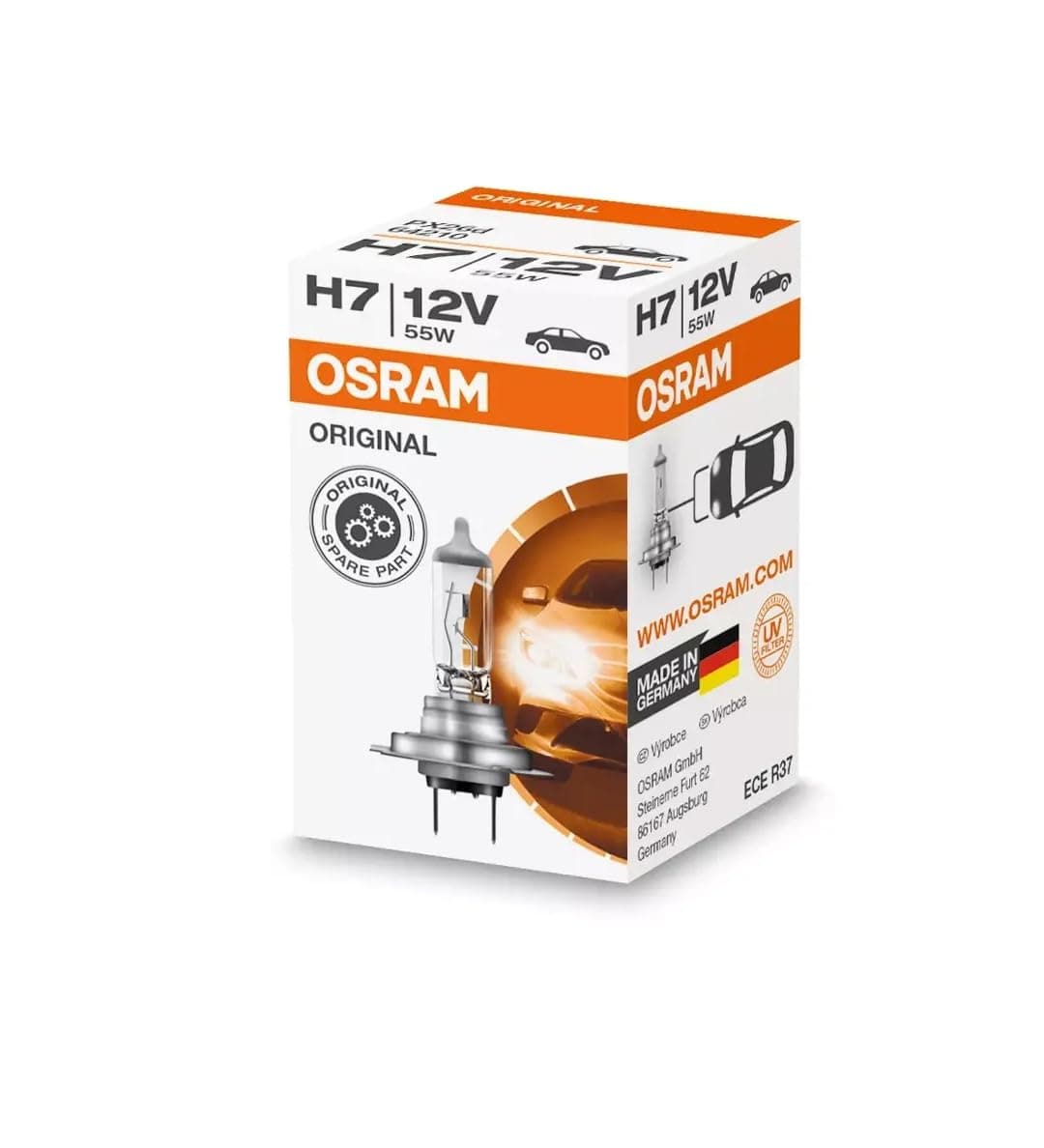 Osram H7 Ampul 55w 12v 0332185