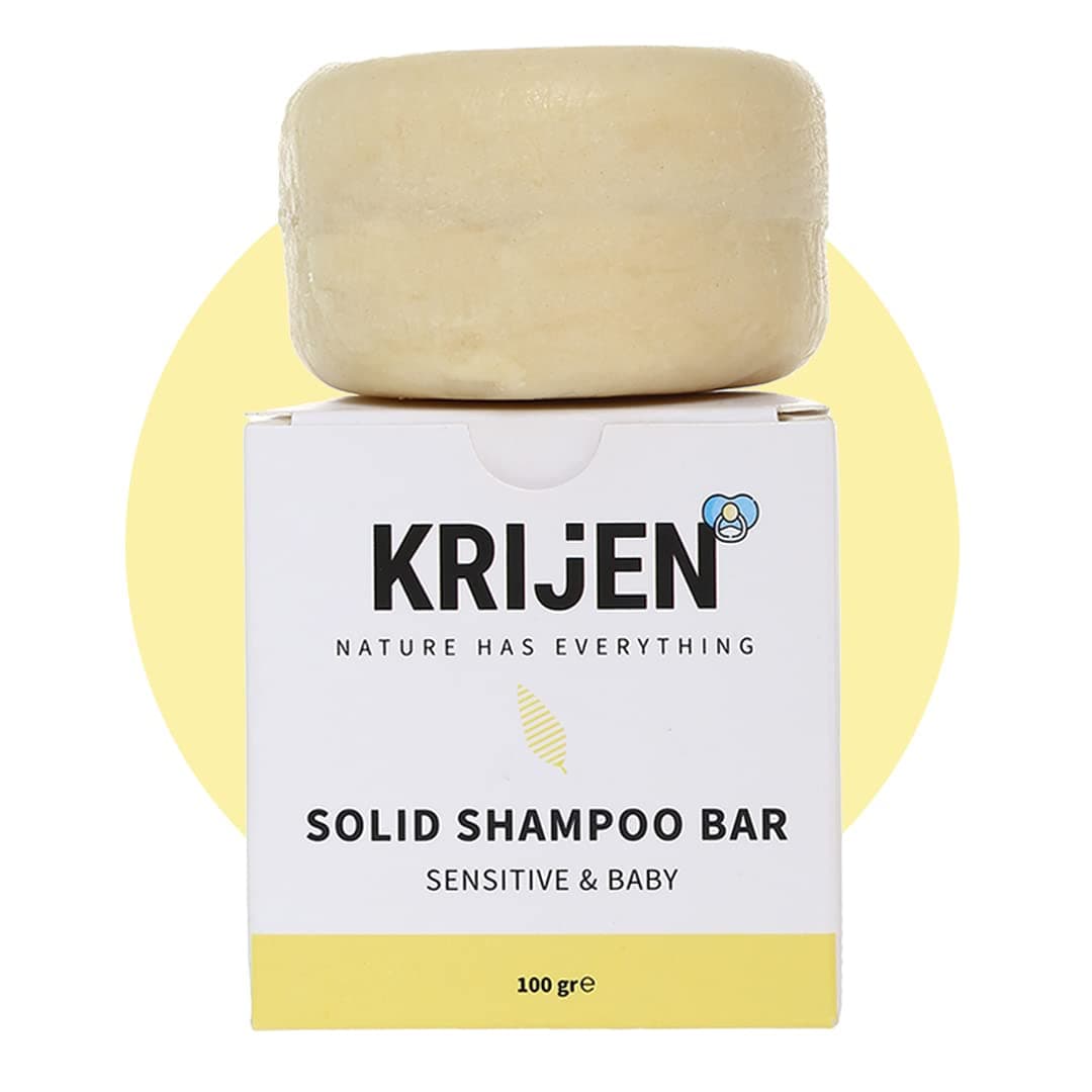 Krijen Hassas Cilt & Bebek Katı Şampuanı 100gr