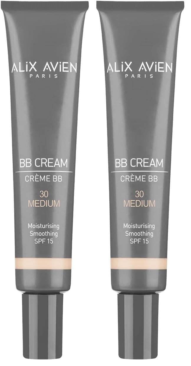 ALIX AVIEN Kapatıcılık, Doğal Parlaklık Sağlayan Spf15 Faktör Nemlendiren Bb Krem - Bb Cream 30 Medium (2 paketi)