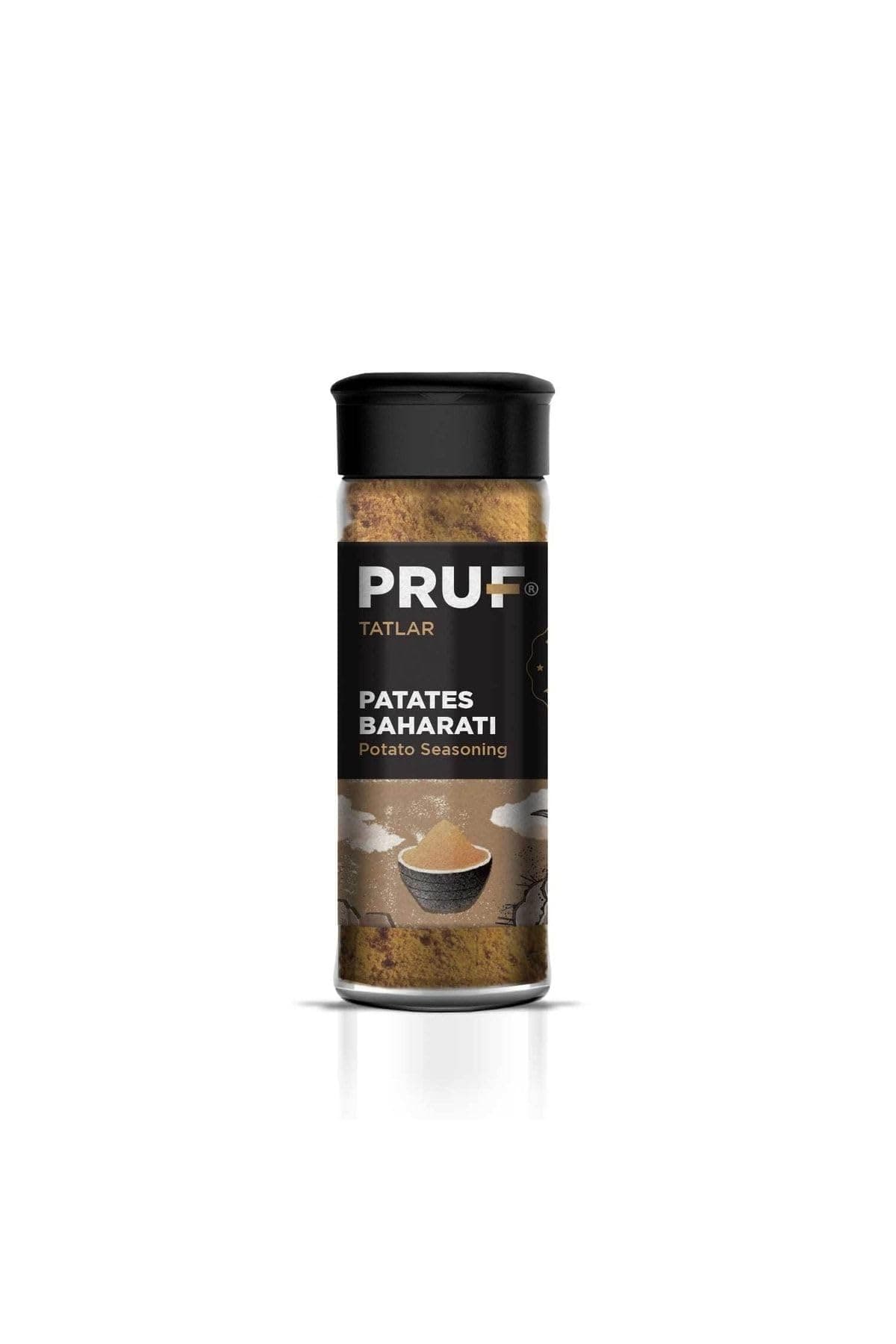 Pruf Patates Baharatı/Potato Seasoning 45 Gr. Sağlıklı Cam Şişe