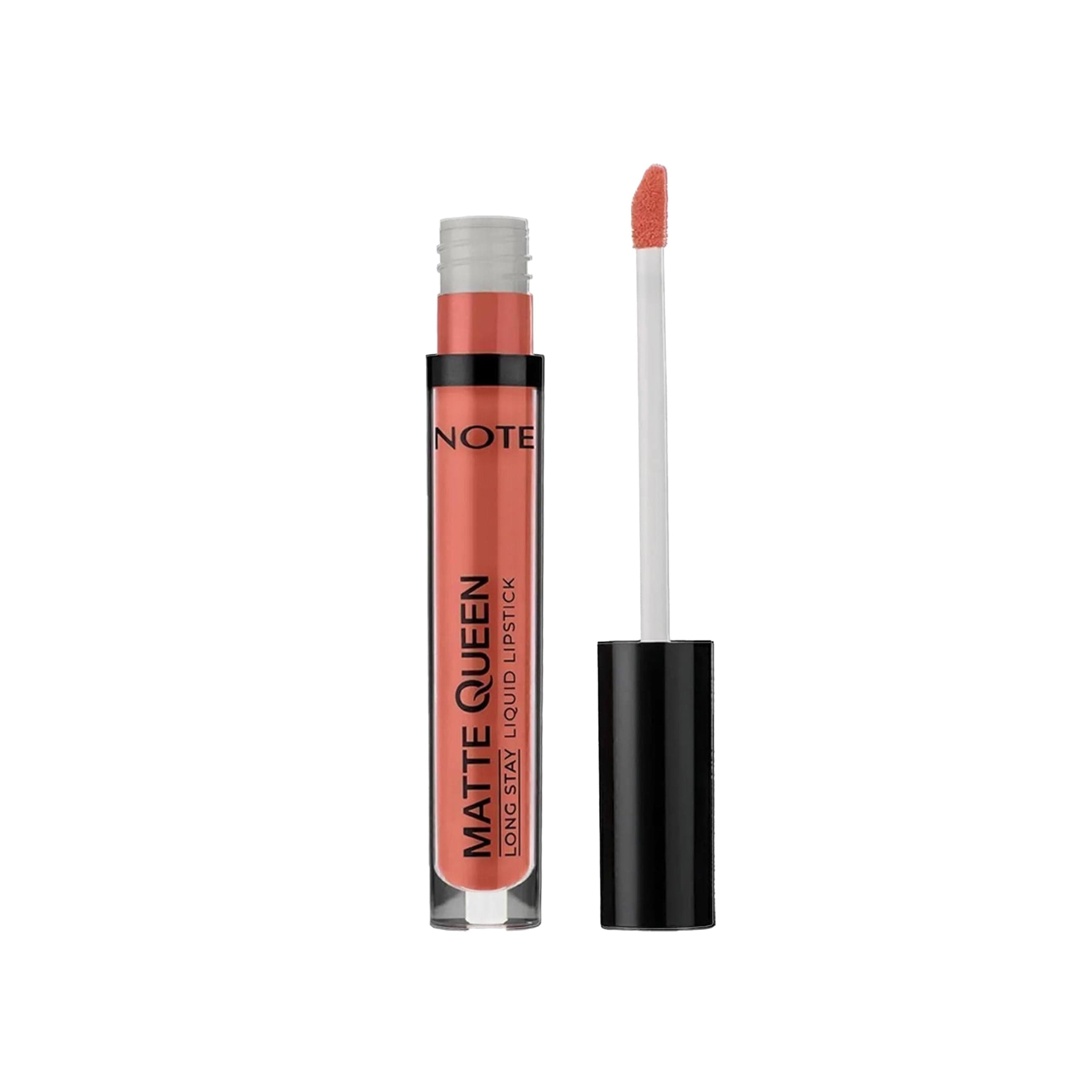 Note Cosmetics Matte Queen Lipstick 09 Castle Brick Kalıcı Likit Ruj, Pembe