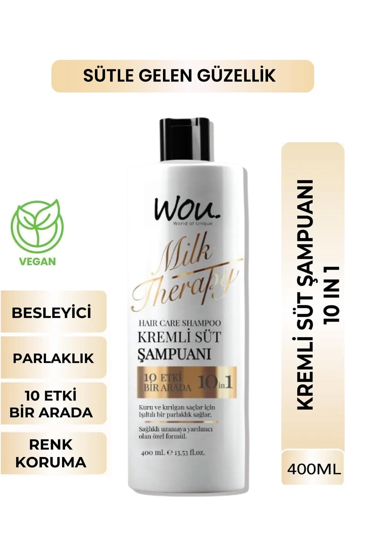 WOU Milk Therapy Şamp. 400Ml