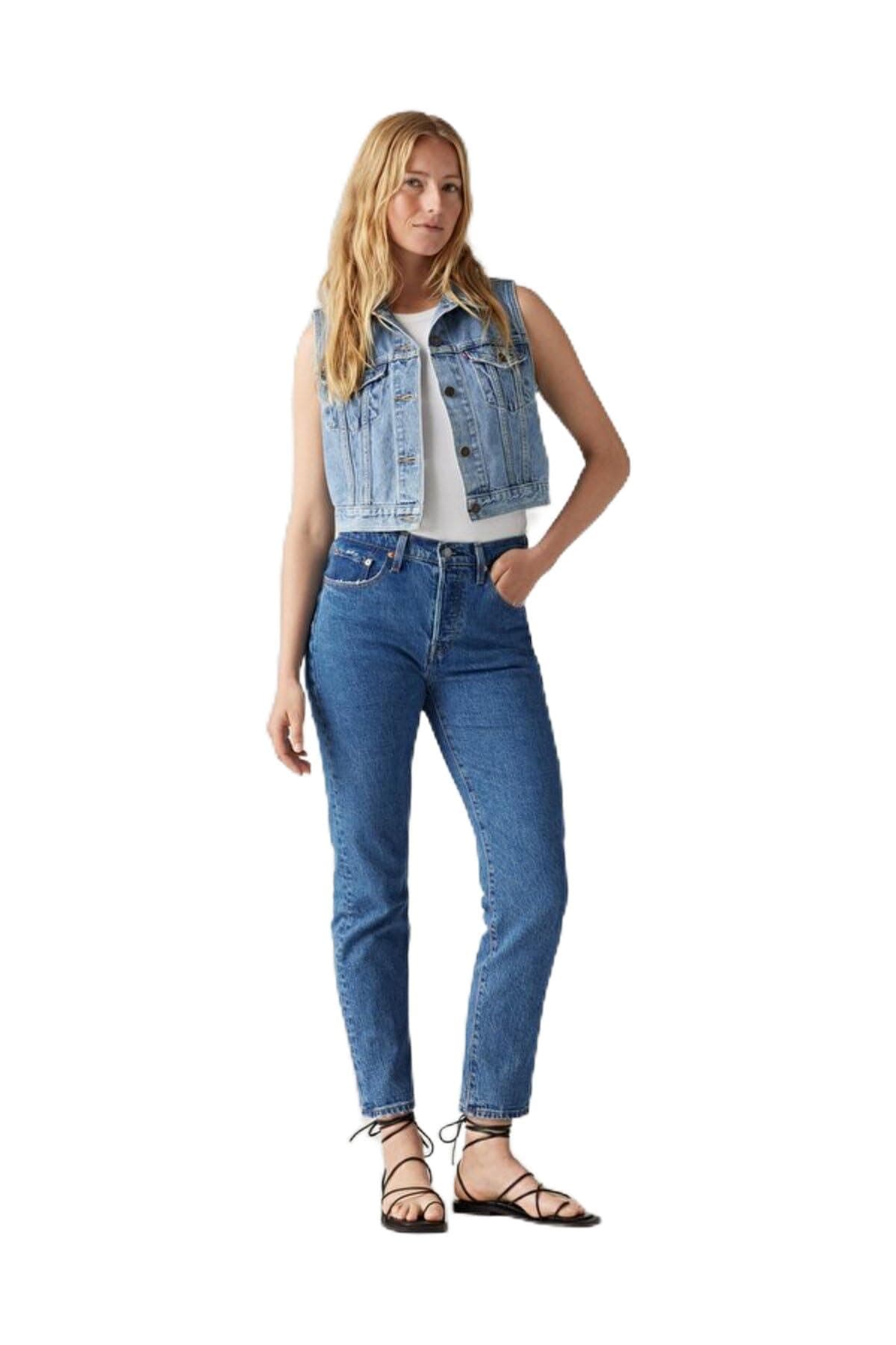 Levi's 501 Crop Kot Pantolon Kadın