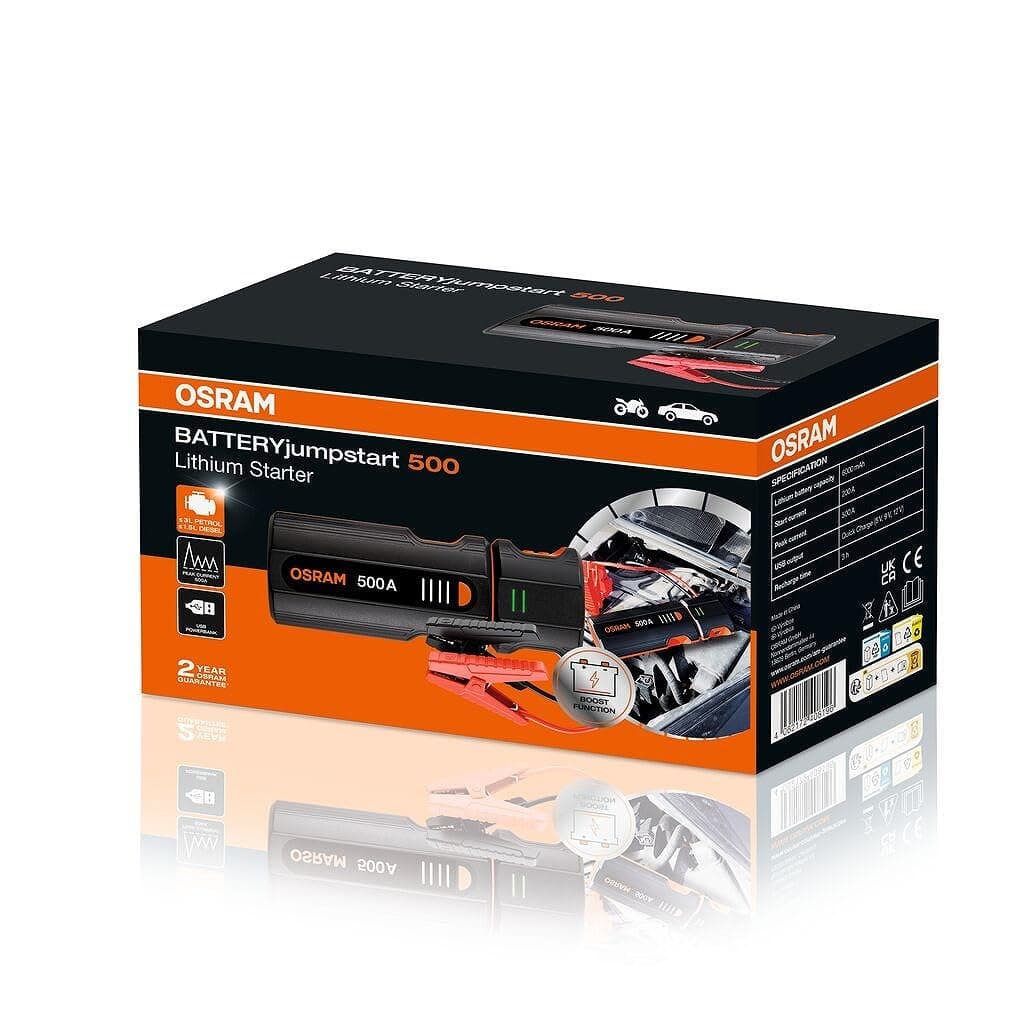 OSRAM BATTERYJumpstart 500 Akü Takviye Cihazı