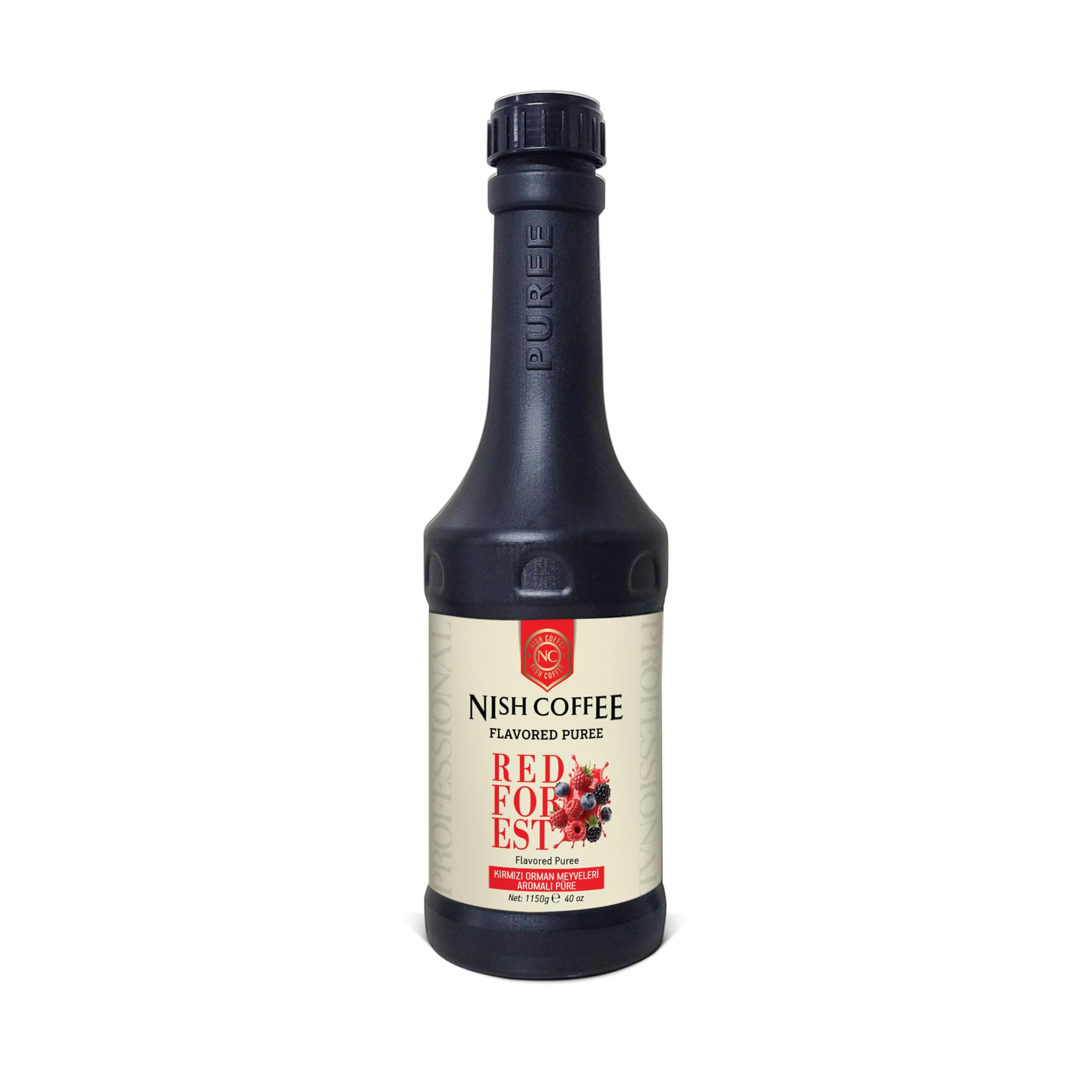 Nish Kırmızı Orman Meyveleri Aromalı Püre Sos 1.150 Gr