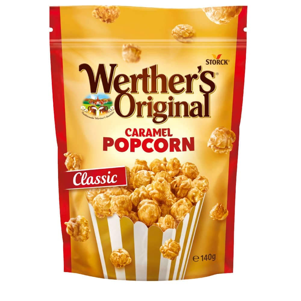 Werthers Kremalı Ve Karamelli Kaplamalı Patlamış Mısır 140 Gram
