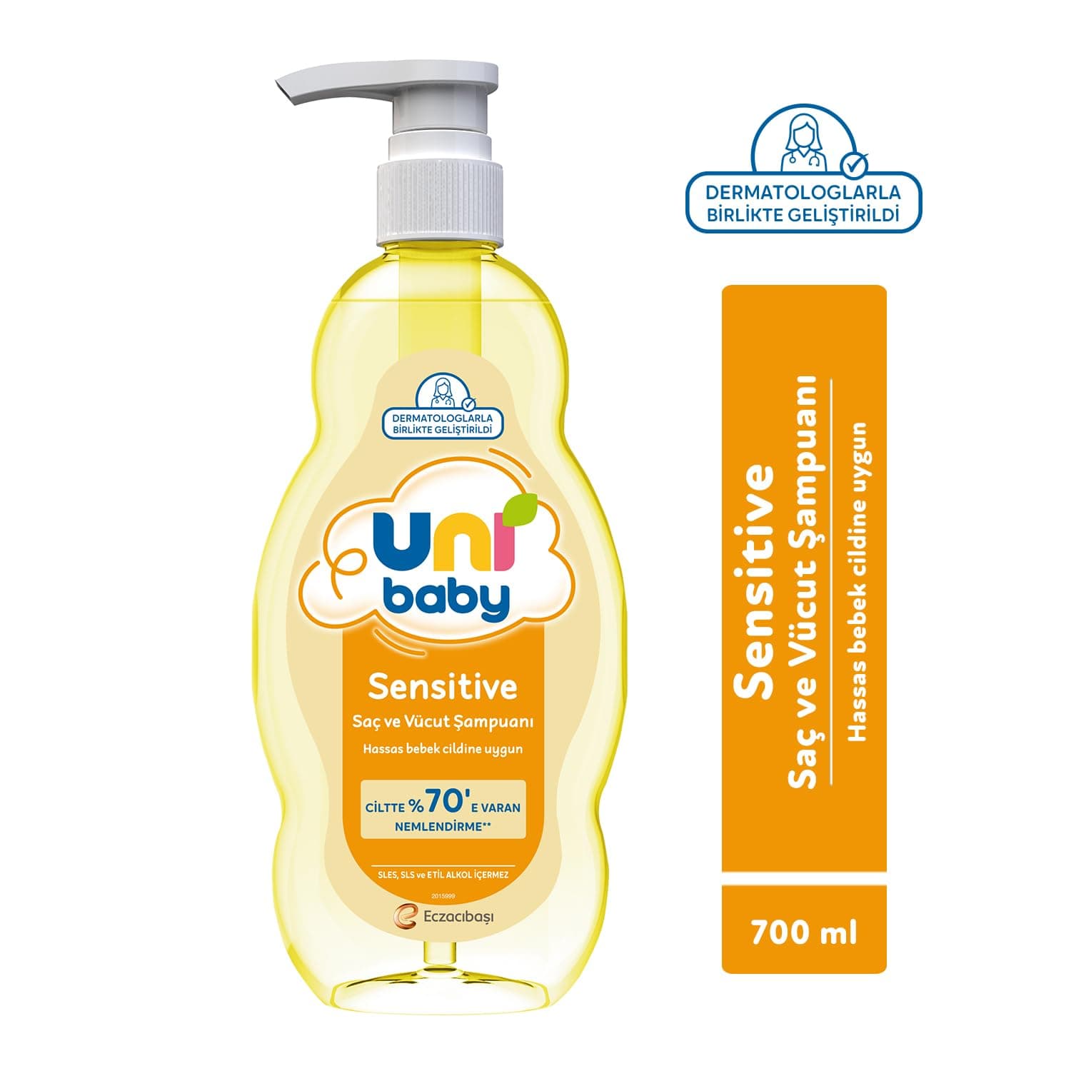 Uni Baby Şampuan Sensitive 700 ml