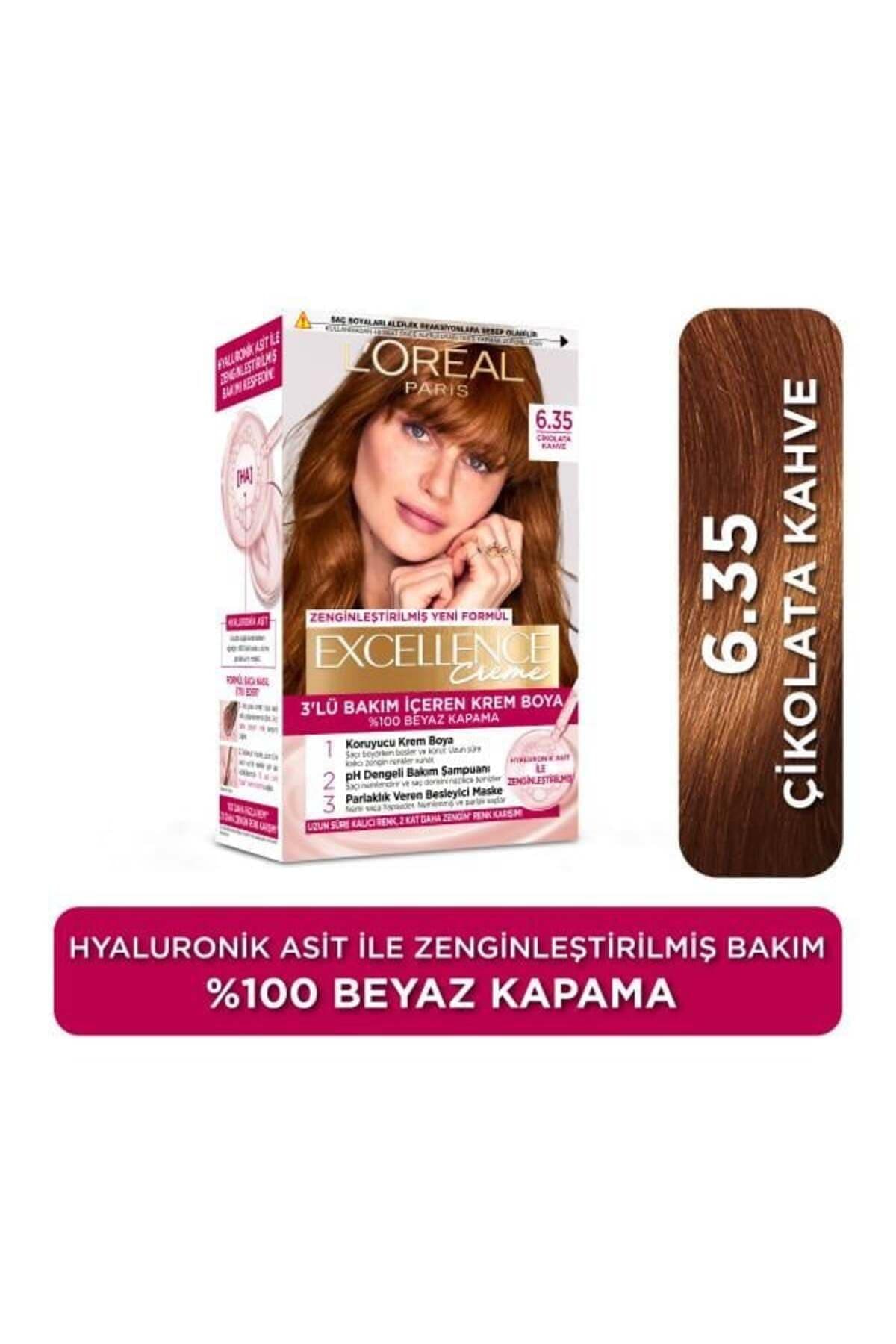 L'Oreal Paris Excellence 6-35 Çikolata Kahvesi Saç Boyası