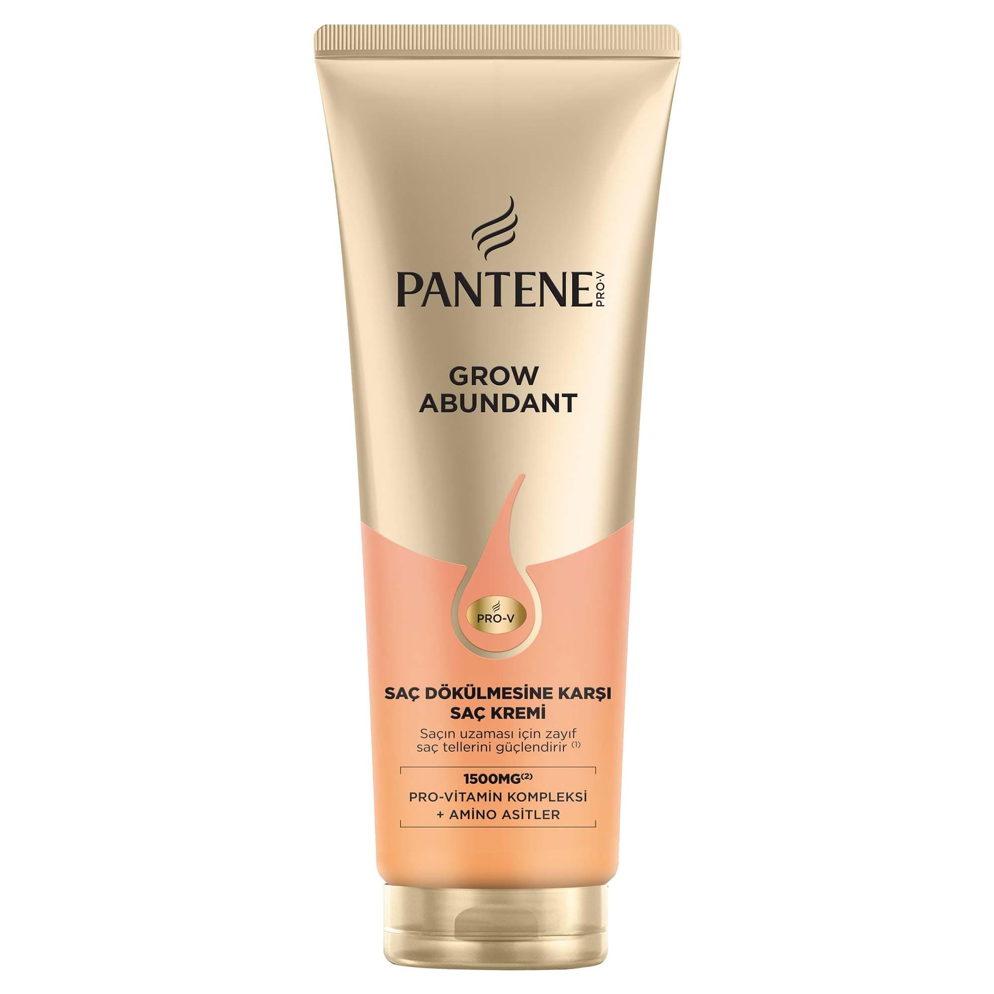 Pantene Grow Abundant Saç Dökülmesine Karşı Saç Kremi 250 ml