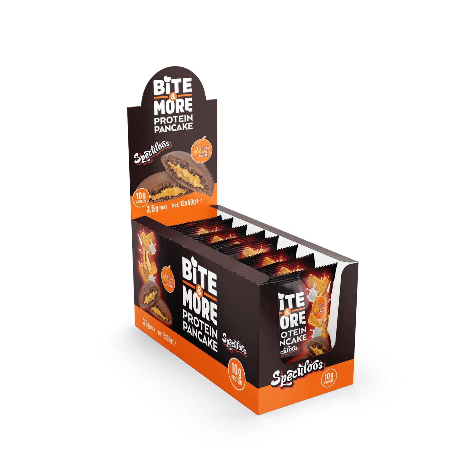 Bite & More Speculoos Kakaolu Protein Pankek 50g x 12 Adet