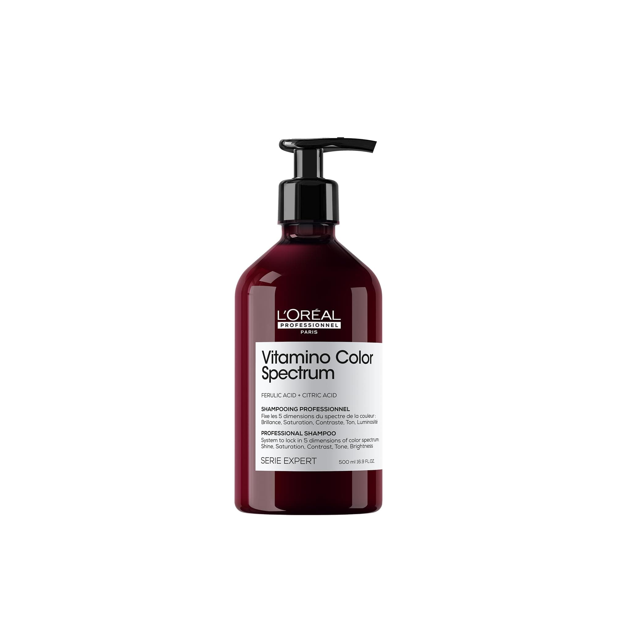 L'Oréal Professionnel Paris Serie Expert Vitamino Color Spectrum Boyalı Saçlar İçin Parlaklık Kazandıran Renk Koruyucu Şampuan 500ml