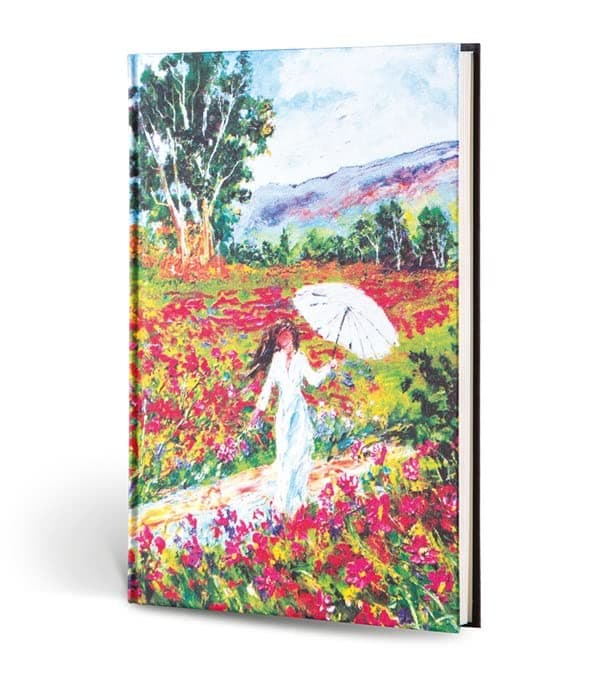 Le Color Creamona Toscana Dokulu Mini Defter Çizgili (kadın)