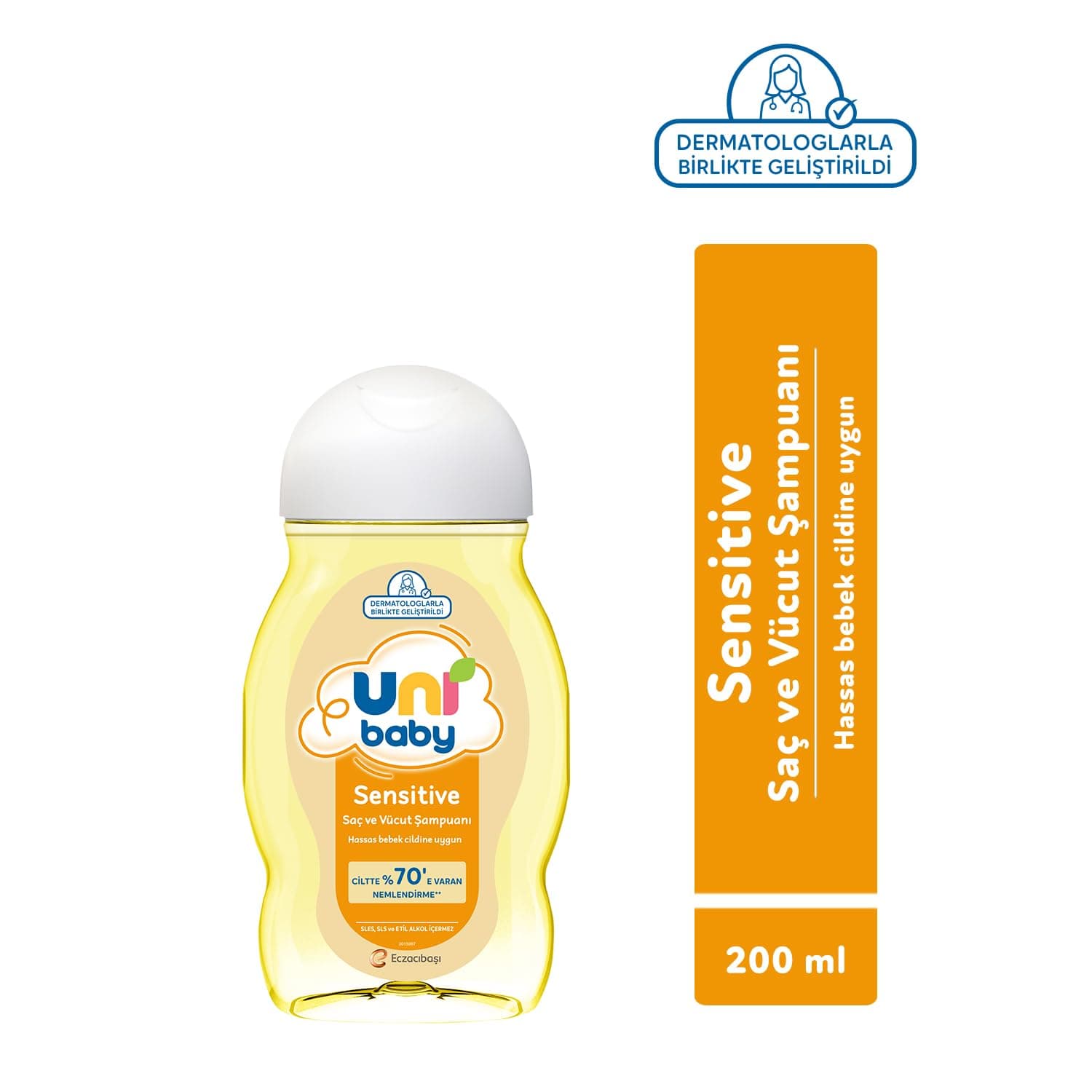 Uni Baby Şampuan Sensitive 200 ml