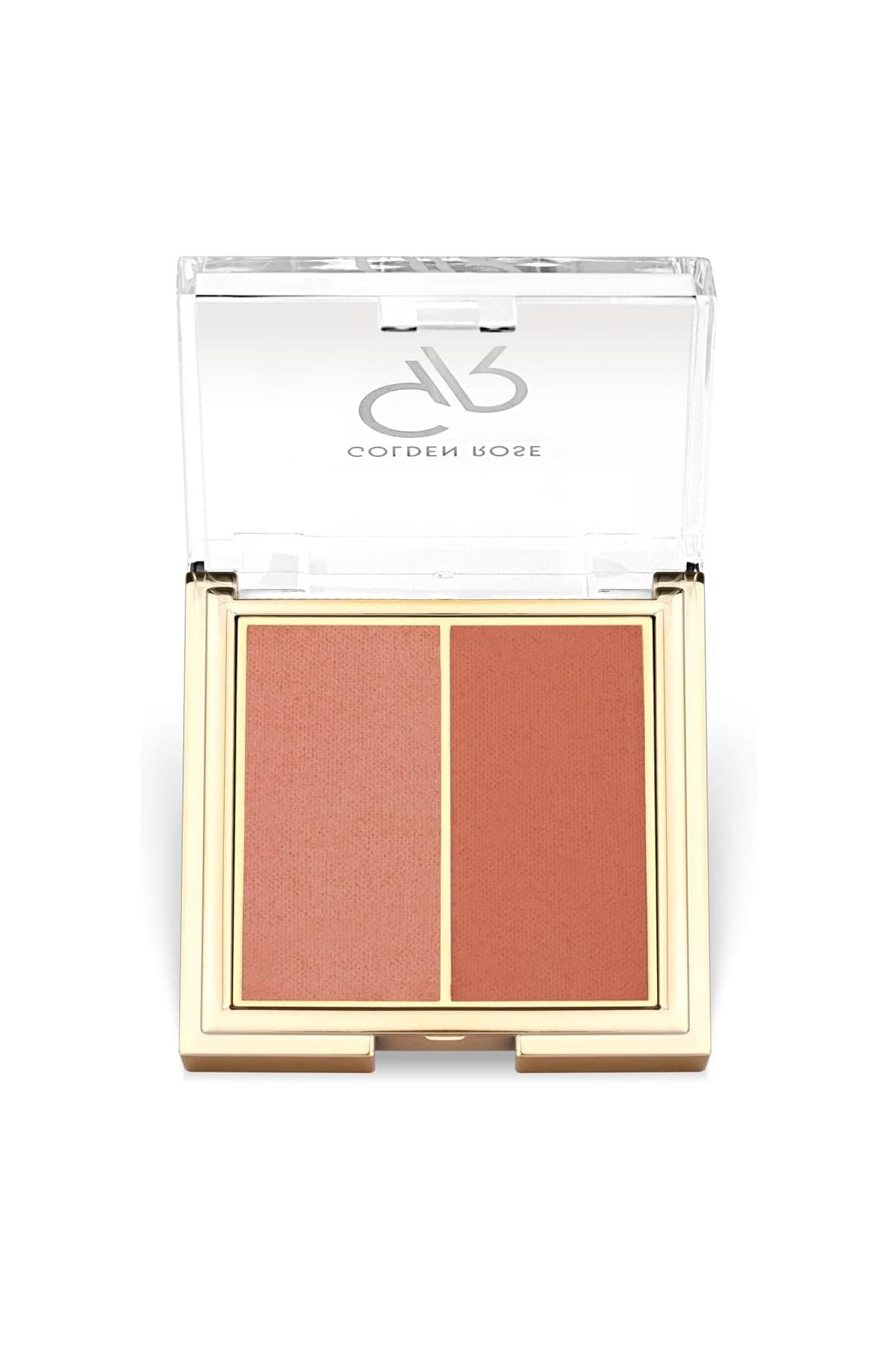 Golden Rose Iconic Blush Duo No: 02 Peachy Coral - İkili Mat ve Saten Allık