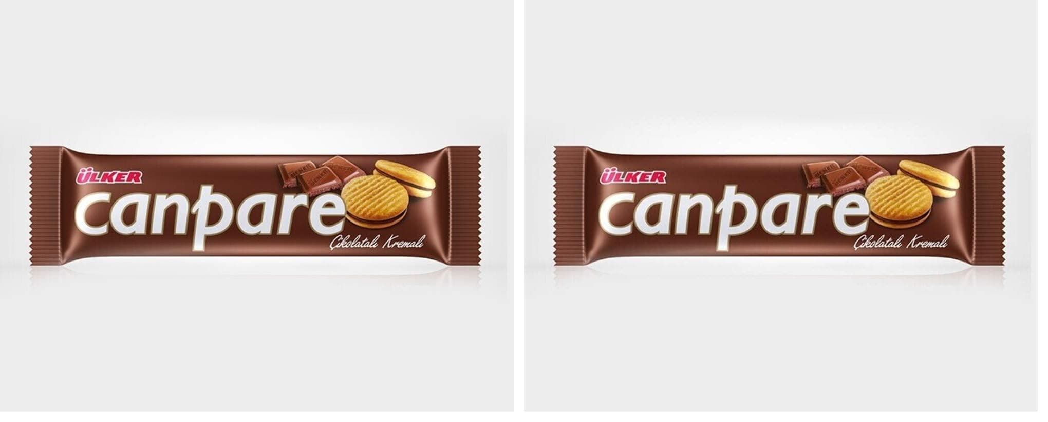 ÜLKER Canpare Çikolatalı Kremalı Bisküvi 81 (2 paketi)
