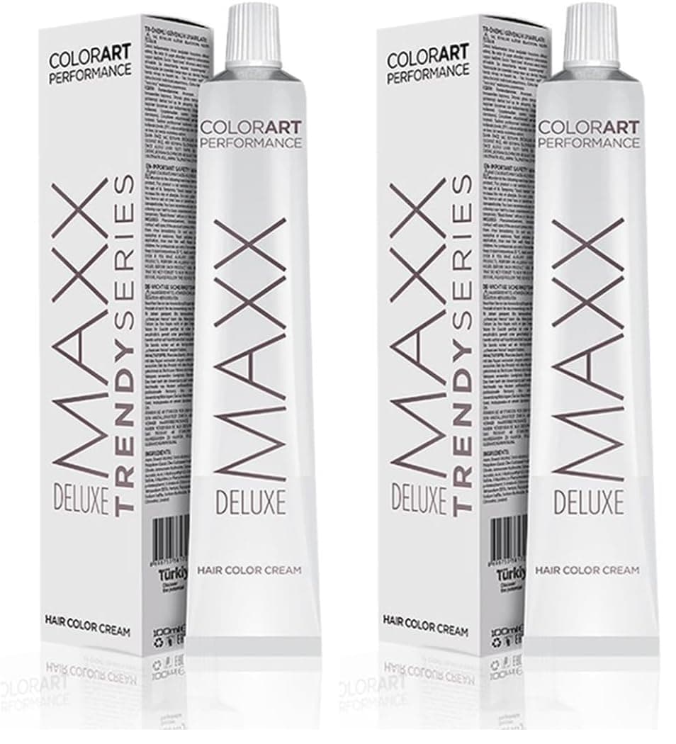 Maxx Deluxe Tüp Saç Boyası 60 ml Ul-V Ultra Sarı Viyole (2 paketi)