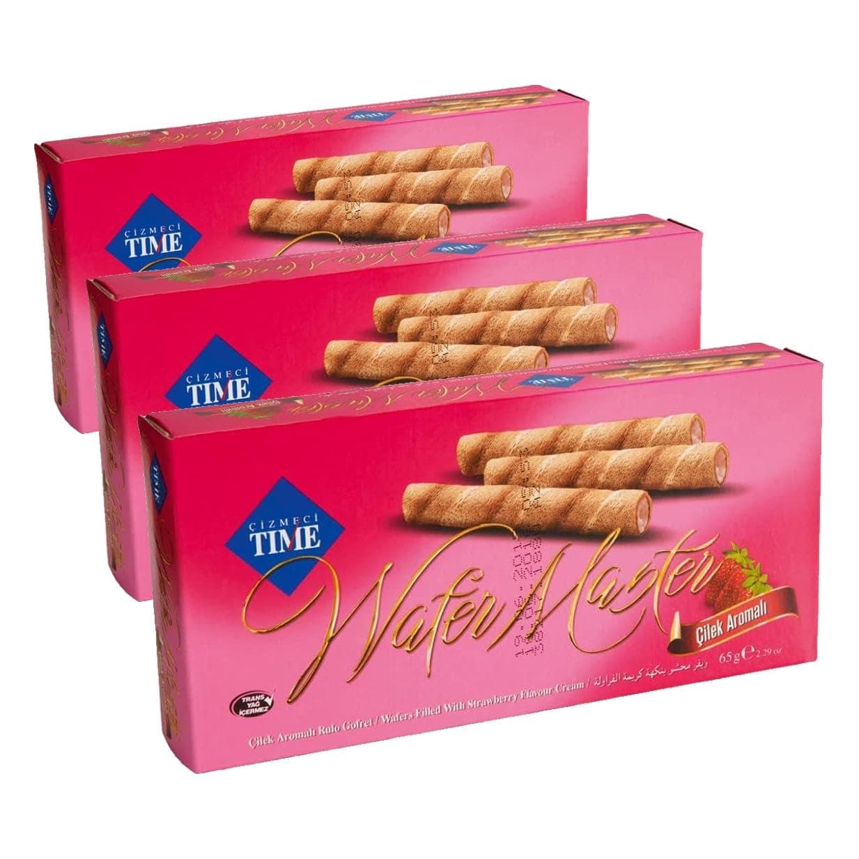 Wafer Master 65 Gr Çilekli (3 paketi)