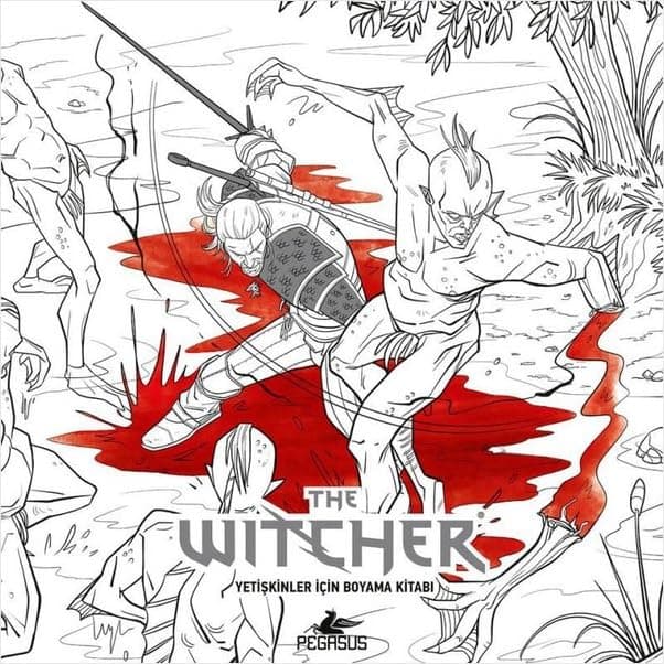 The Witcher - Yetişkinler İçin Boyama Kitabı