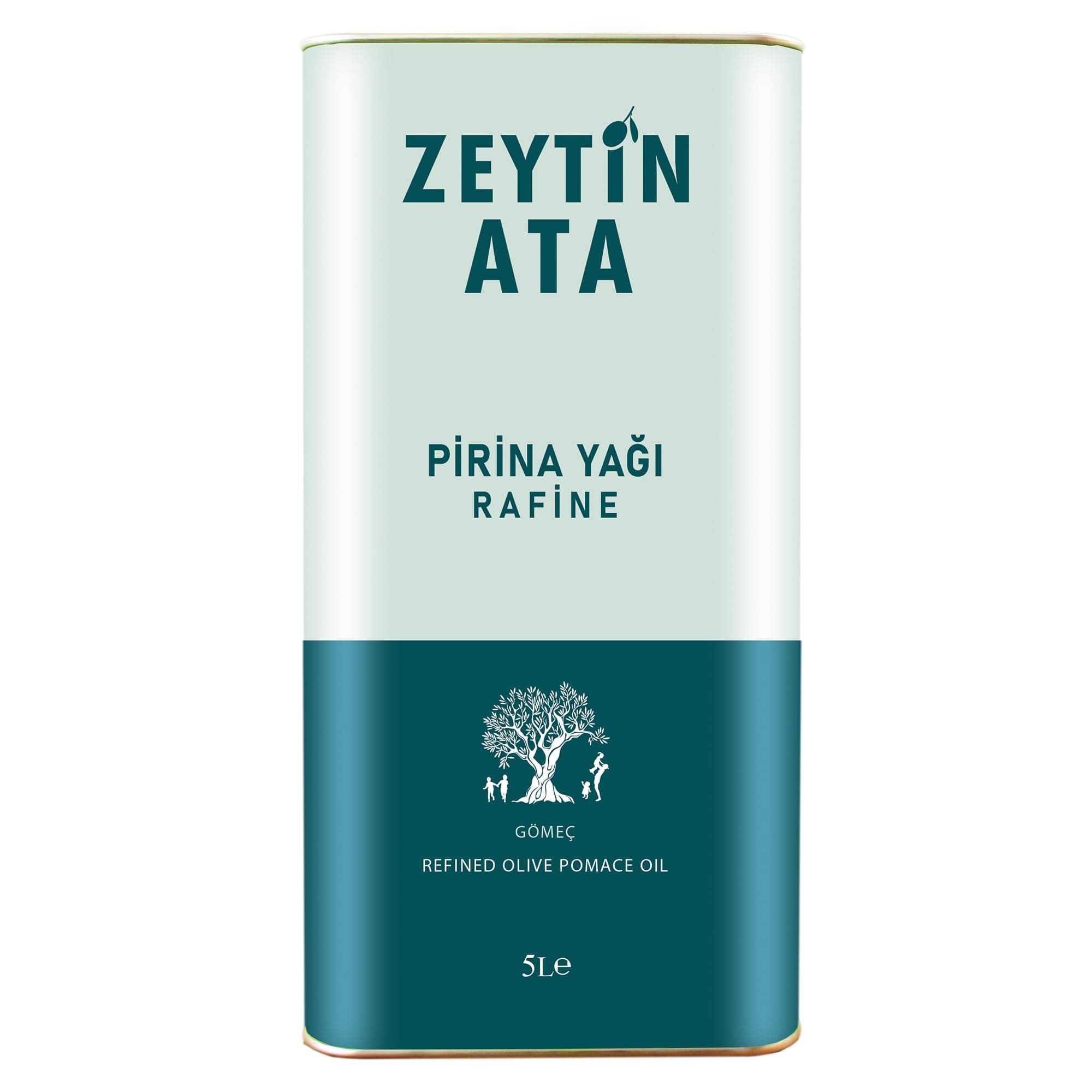 ZEYTİNATA 5 LT RAFİNE PİRİNA YAĞI