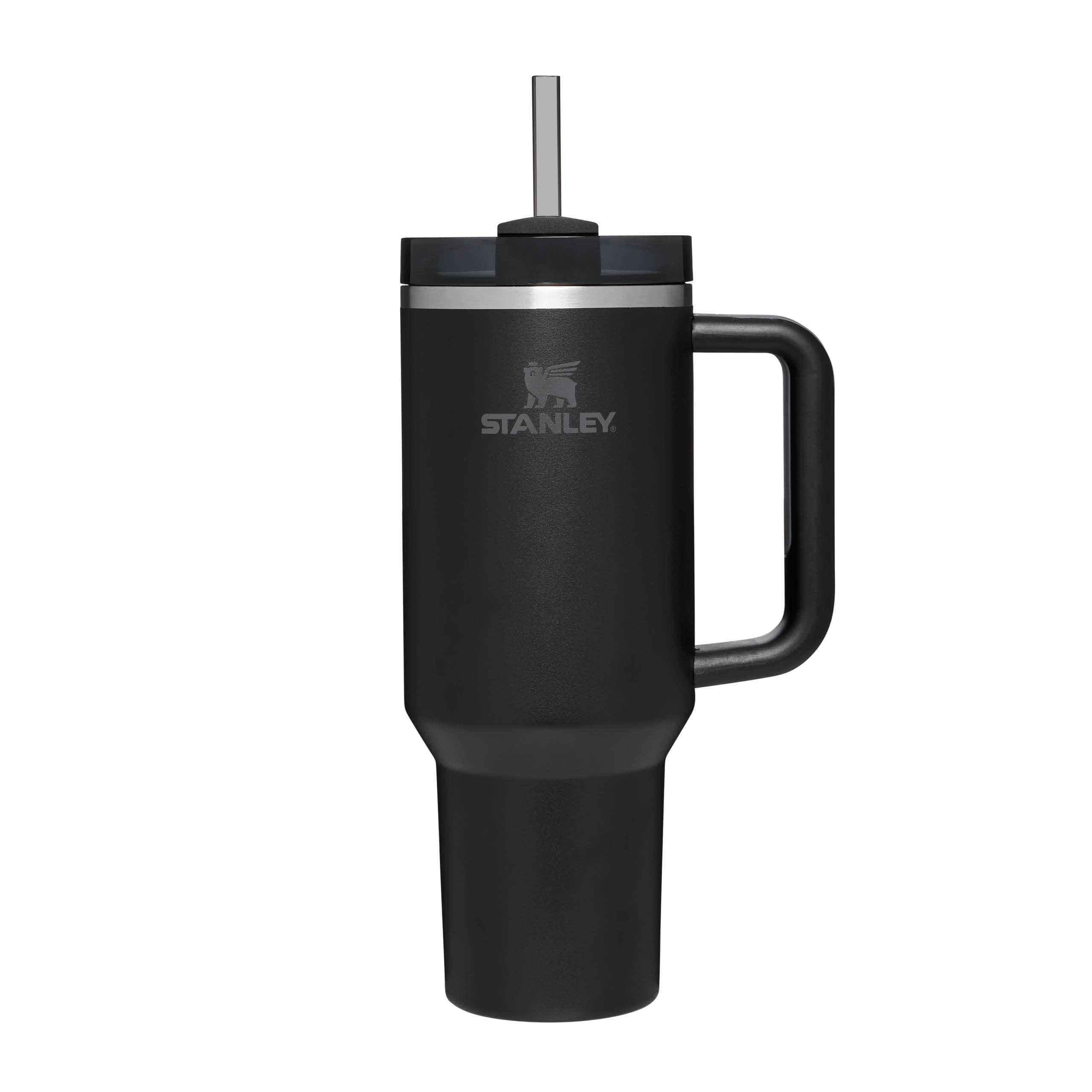 STANLEY Quencher H2.0 FlowState Pipetli Termos Bardak 1.18 Litre - Siyah | Paslanmaz Çelik