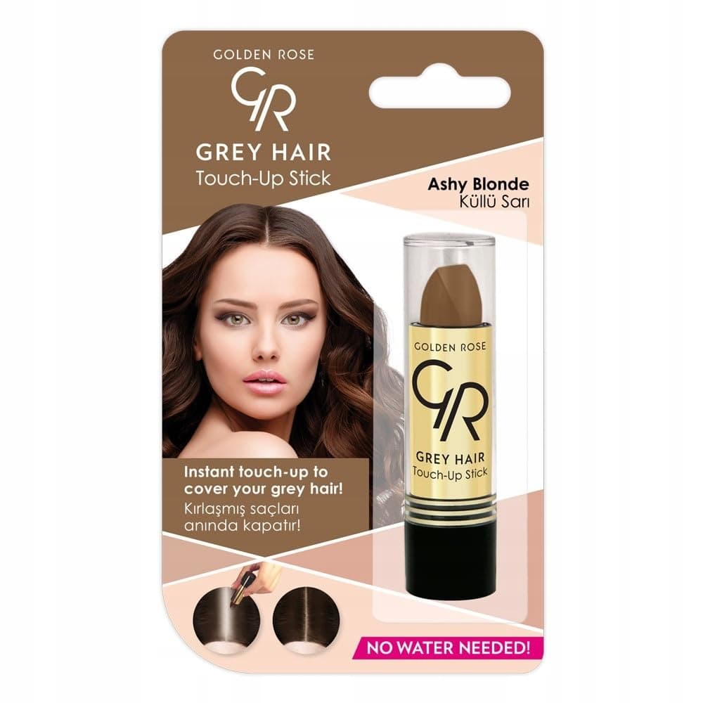 Golden Rose Grey Hair Touch-up Stick No: 09 Ashy Blonde - Beyaz Saç Kapatıcı - Küllü Sarı