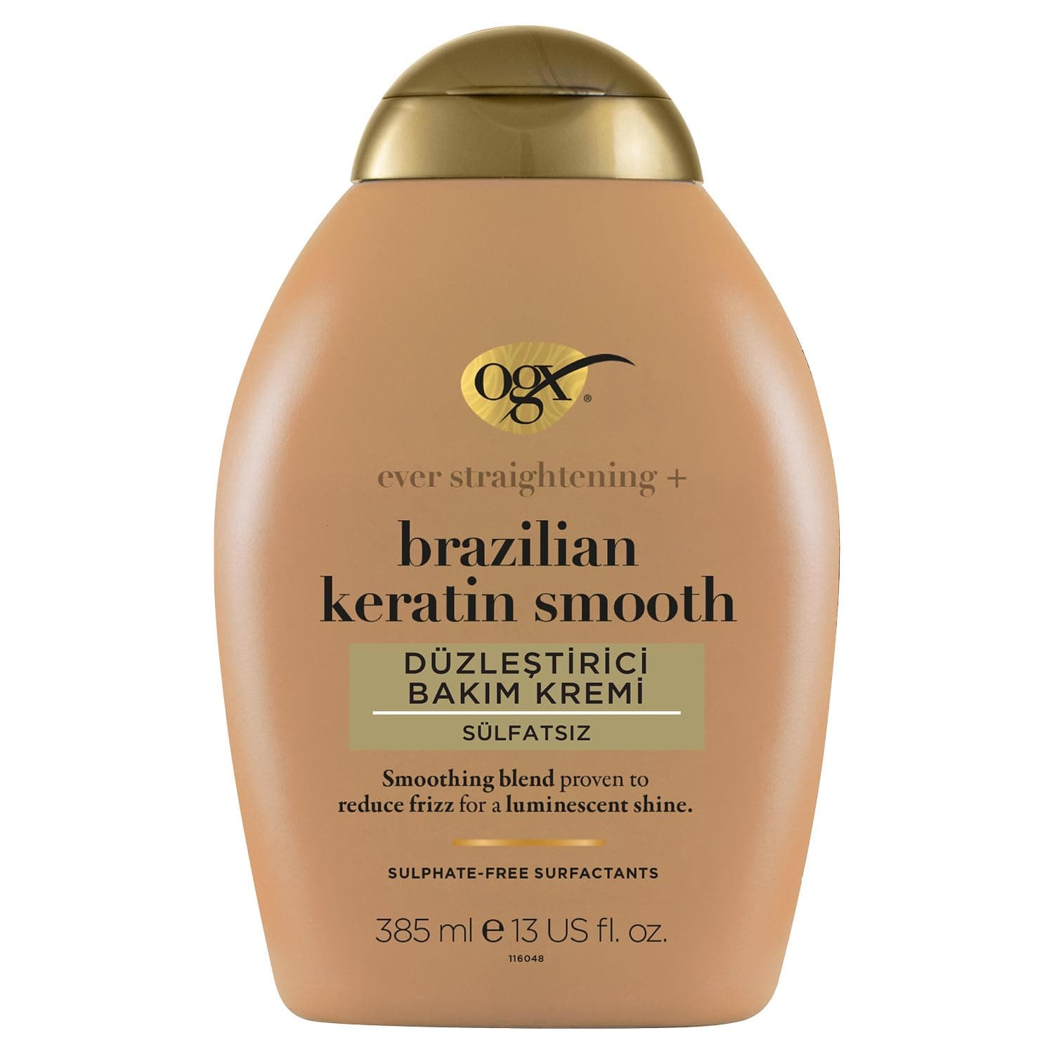 OGX Brazilian Keratin Smooth Düzleştirici Bakım Kremi 385 ml