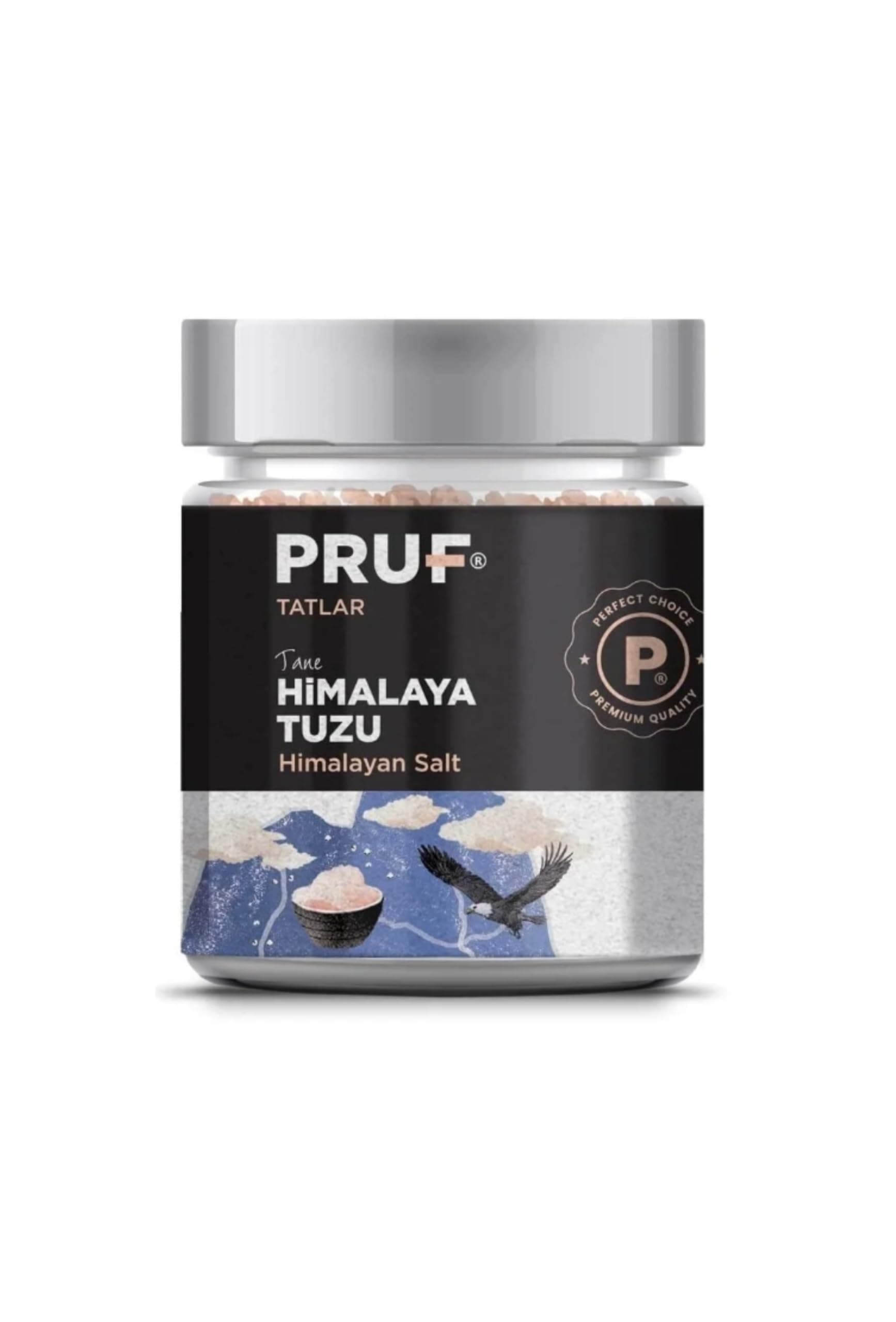 Pruf Himalaya Tuzu Tane 350 Gr. Cam Kavanoz