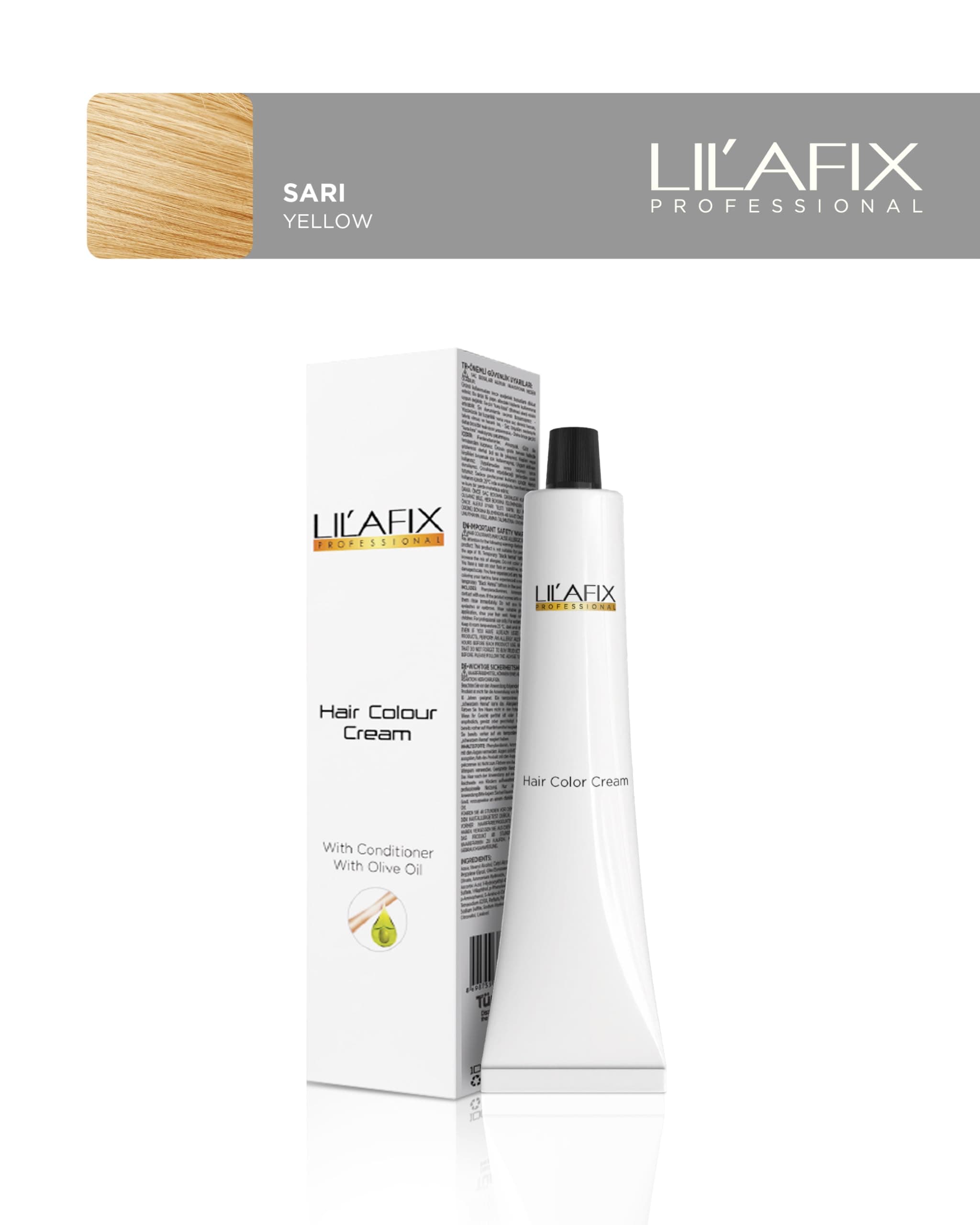 Lilafix Tüp Saç Boyası 100 ml Sarı