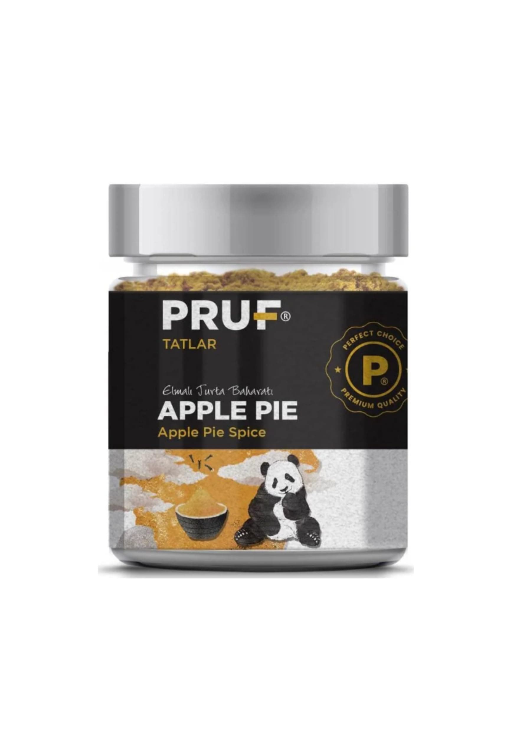 PRUF Elmalı Turta Baharatı, (Apple Pie Spice), 145 gr Cam Kavanoz