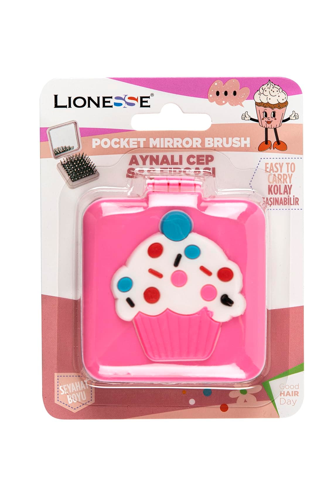 LIONESSE Saç Fırçası Cupcake 1952