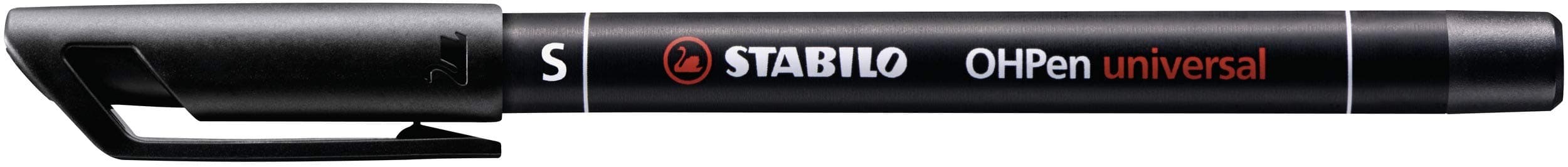 STABILO OHPen - Asetat Kalemi - 0,4 mm - Siyah