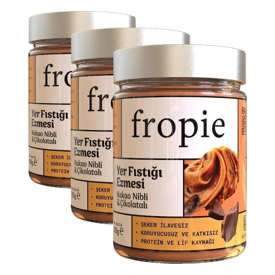 Fropie Ezme - Kakao Nibli ve Çikolatalı (3 paketi)
