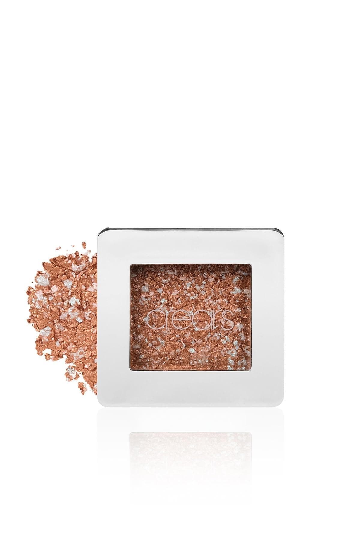 Mücevher Parlaklığında Yoğun Pigmentli Tekli Far Glitter Bomb Eyeshadow 09 Bronze Rose Gleam