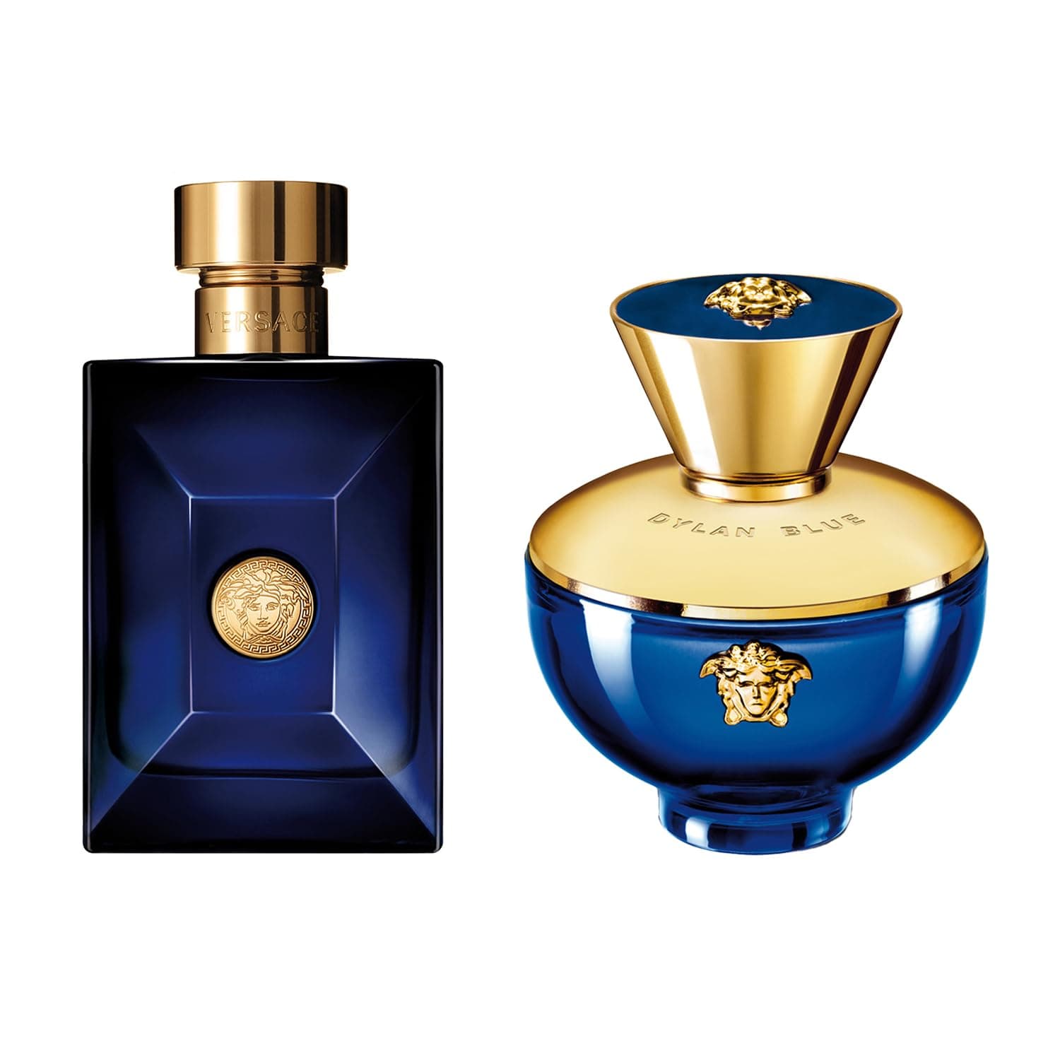 Versace Dylan Blue Pour Homme EDT Erkek Parfüm, 100 ml x Versace Dylan Blue Pour Femme EDP Kadın Parfüm, 100 ml