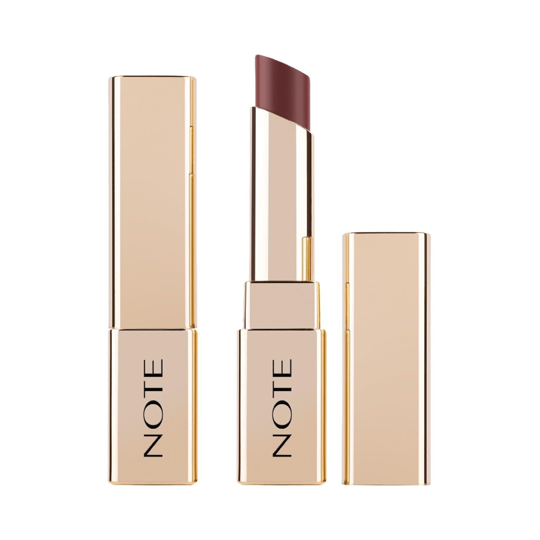 Note Cosmetics Iconic Sheer Lipstick 207 Idol Nemlendirici Parlak Ruj, Kahverengi