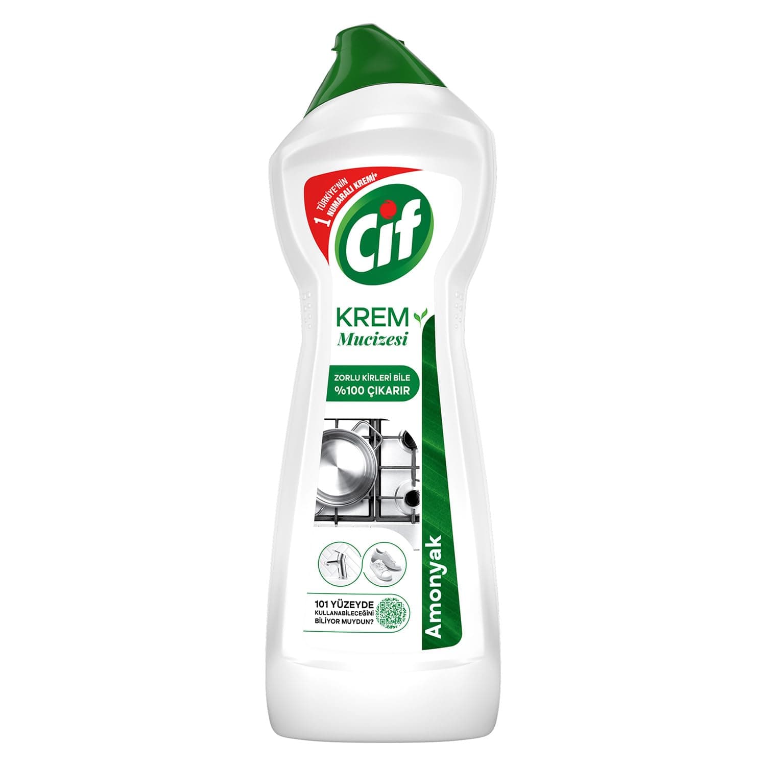 Cif Krem Yeni Nesil Yüzey Temizleyici Amonyak 750 ml