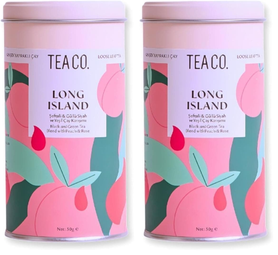 TEA CO. Long Island 50gr Teneke Kutu (2 paketi)