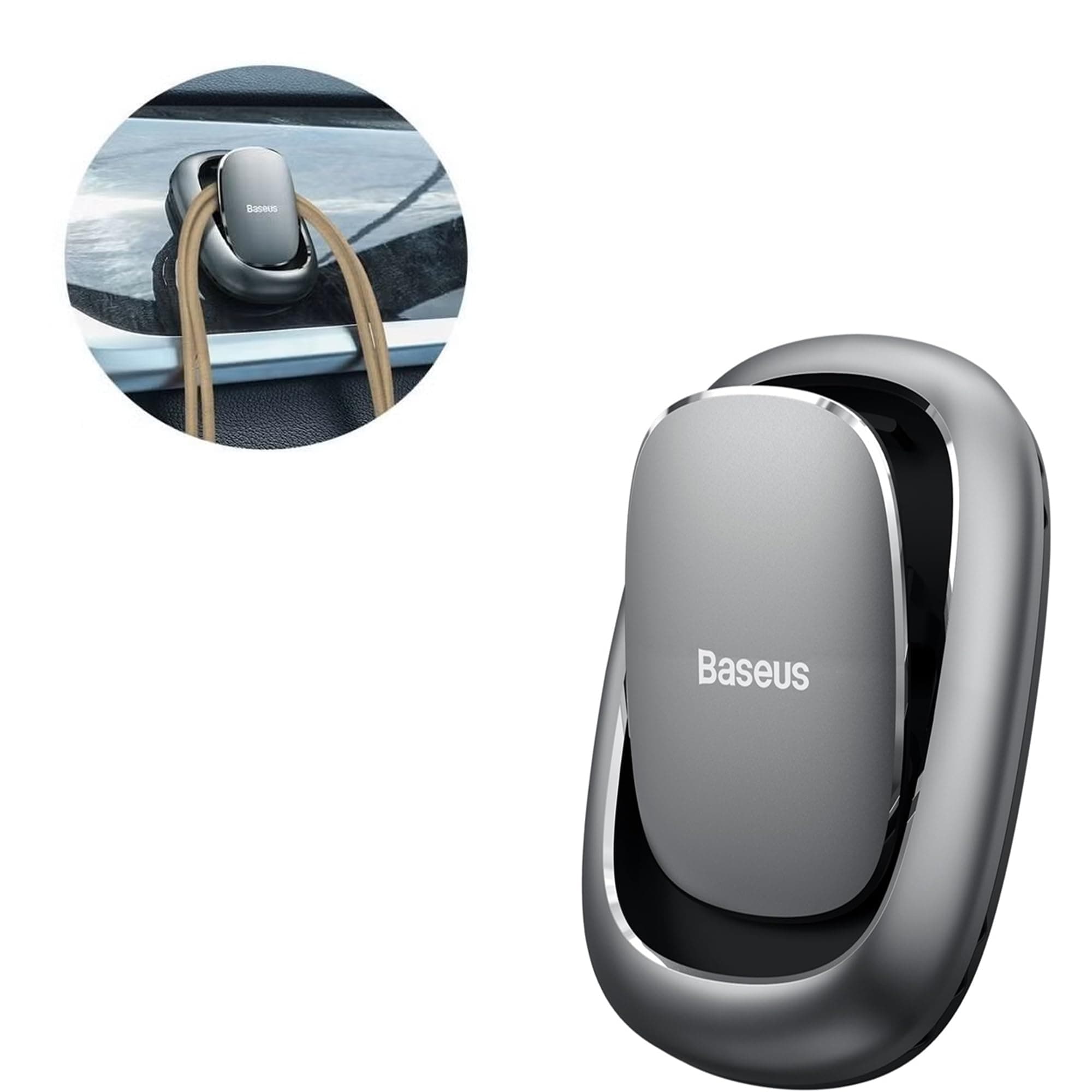 Baseus Beetle Araç Askısı, Koyu Gri