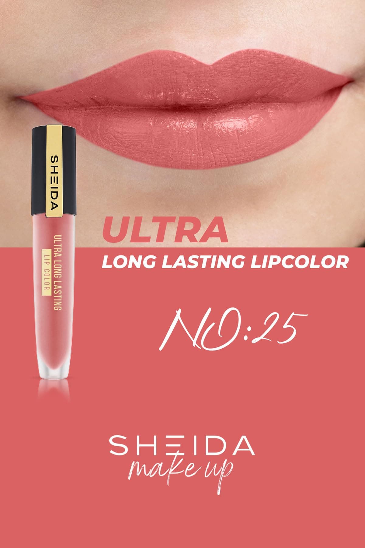 Sheida Kalıcı Sıvı Ruj No:25