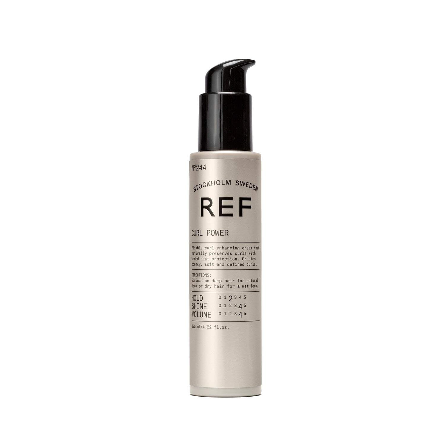 REF CURL POWER N°244 125 ML DOĞAL BUKLELERİ BELİRGİNLEŞTİREN VE GÜÇLENDİREN, ONLARI CANLI, ESNEK VE MUHTEŞEM PARLAK BIRAKAN KREMSİ JEL