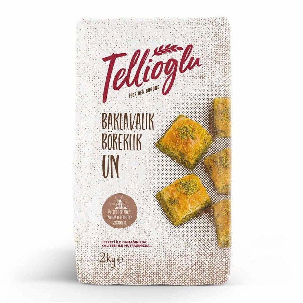 Tellioğlu Baklavalık - Böreklık Un 2 Kg