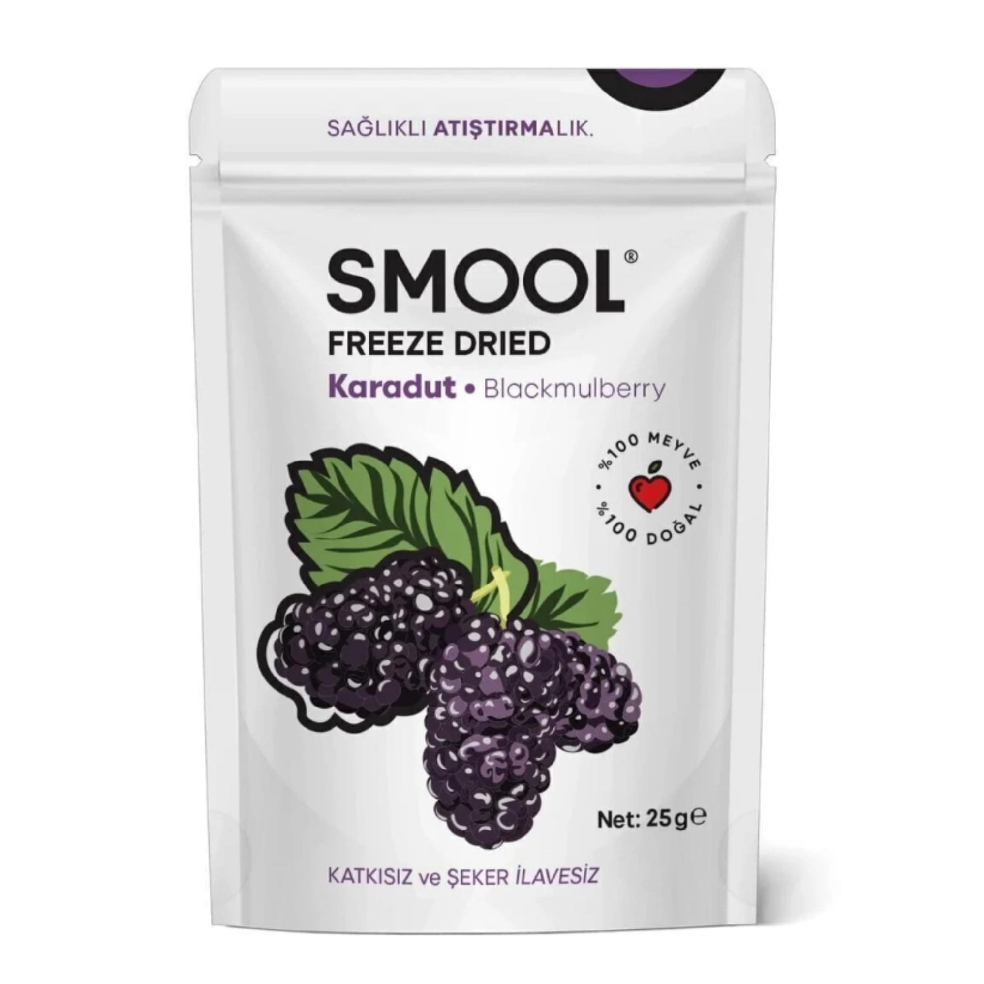 Freeze Dried Karadut (Dondurularak Kurutulmuş)