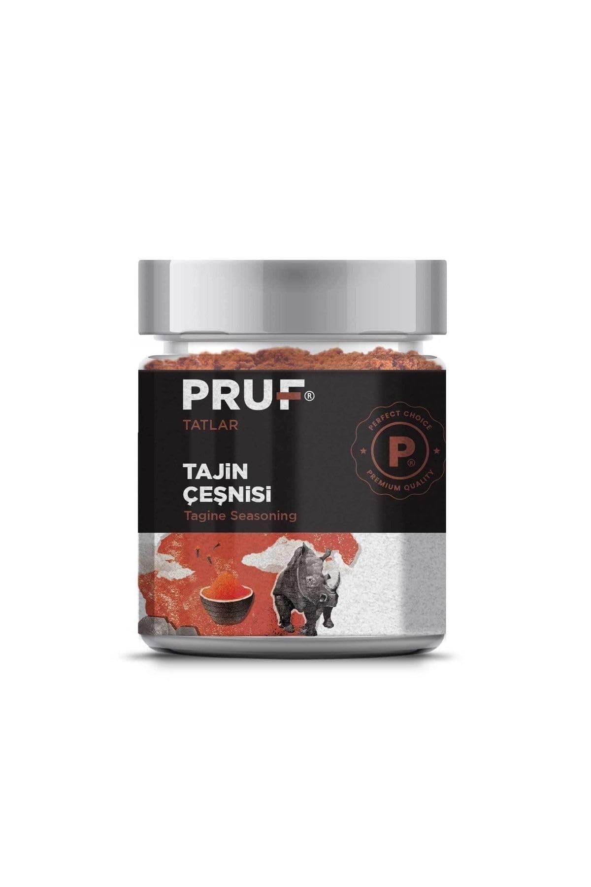 Pruf Tajin Çeşnisi/Tagine Seasoning 145 Gr. Sağlıklı Cam Kavanoz